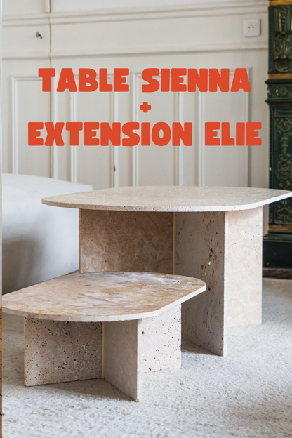 Table SIENNA + Extension ELIE
