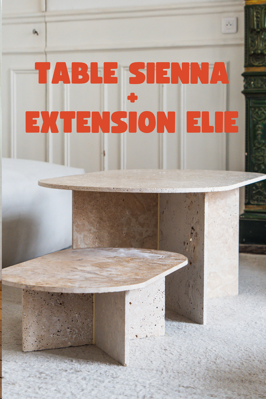 Table SIENNA + Extension ELIE